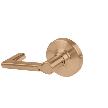 SCHLAGE Grade 2 Double Dummy Cylindrical Lock with Field Selectable Vandlgard, Longitude Lever, Non-Keyed, S ALX172 LON 612